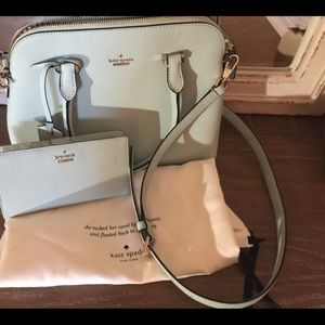 Kate spade cross bag and matching wallet